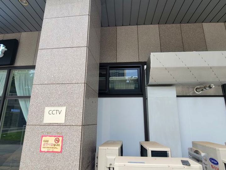 외벽 창 환풍기 설치 시공 전